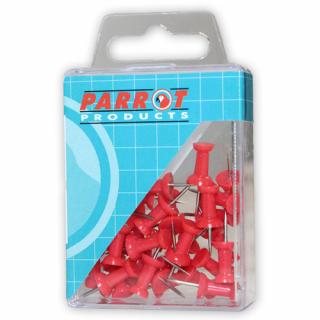 BA3001R Red Push Pins - Box of 30 