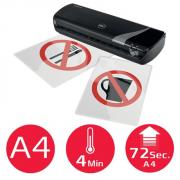 Inspire+ 4-in-1 A4 Laminator - (Black) Starter Kit