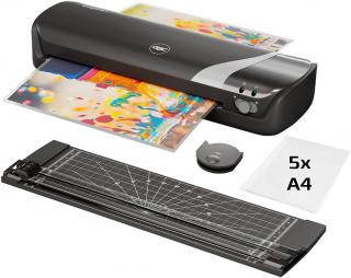 Inspire+ 4-in-1 A4 Laminator - (Black) Starter Kit 