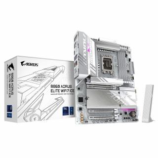 Aorus Series Intel B860 LGA1851 ATX Motherboard (B860 AORUS ELITE WIFI7 ICE) 