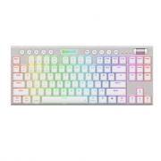 K621W Horus Pro RGB Wireless And BT 5.0 Mechanical Gaming Keyboard - White