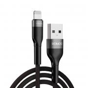 CB12B USB to Lightning 1m Braided Charge & Sync Cable - Black